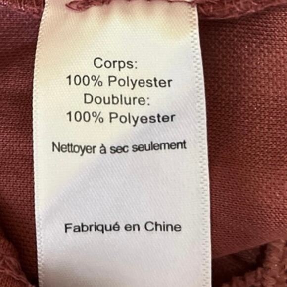 ASTR The Label Maroon Floral Lace Sleeveless Scalloped Hem Mini Sheath Dress S - Picture 6 of 6